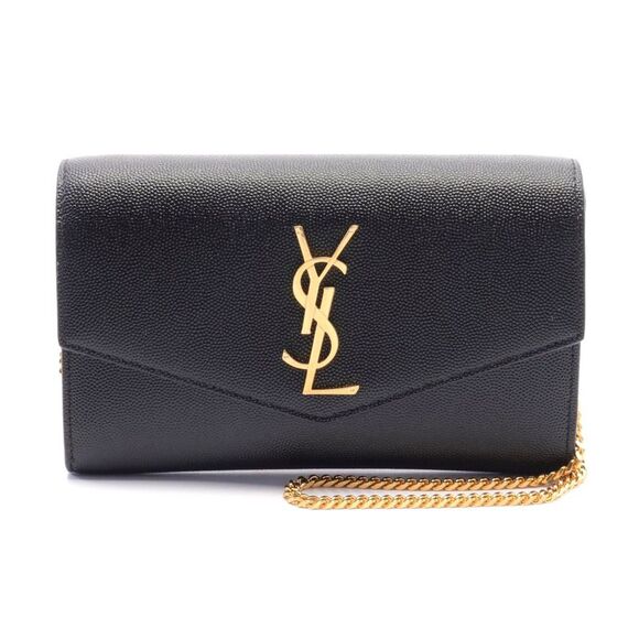 Saint Laurent Leather Uptown Shoulder Bag - Picture 1 of 5